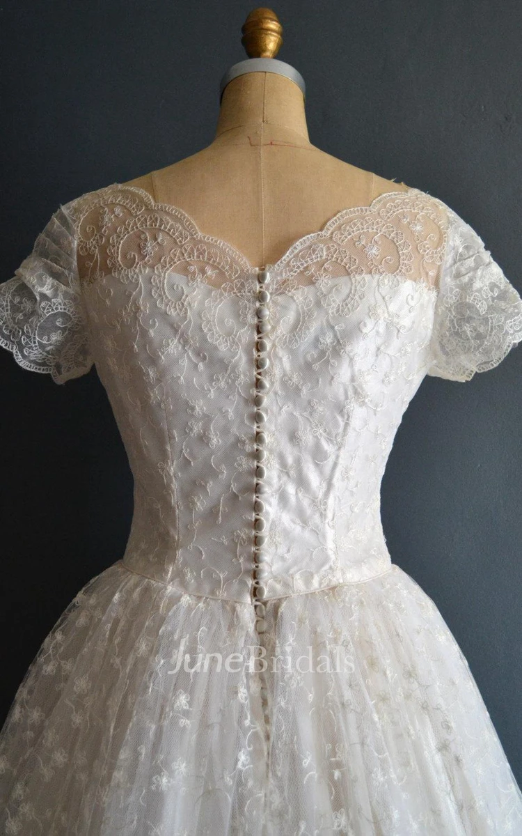 Jacqui 50S Wedding Vintage Wedding Dress