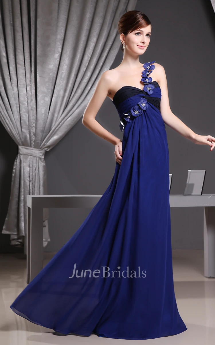 Mute-Color Sleeveless Chiffon Long Dress With Criss-Cross Ruching