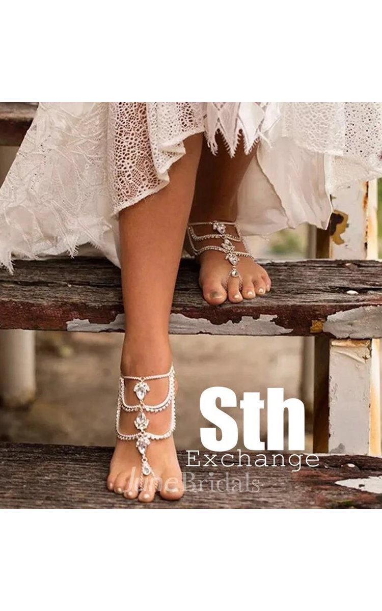 Diamond deals link anklet