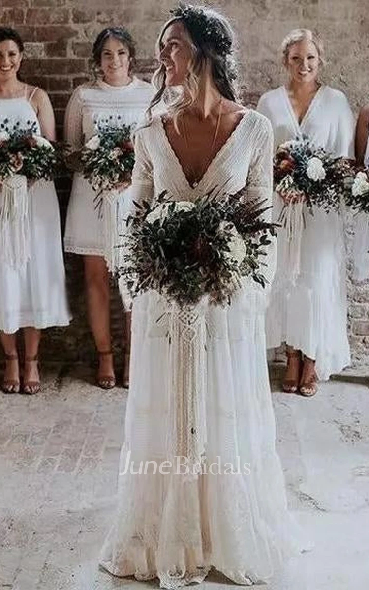 casual garden wedding dress