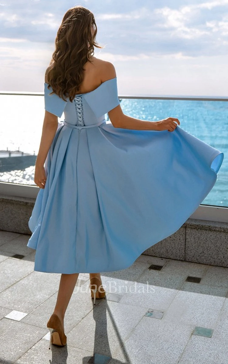 A line cocktail outlet dress mid length