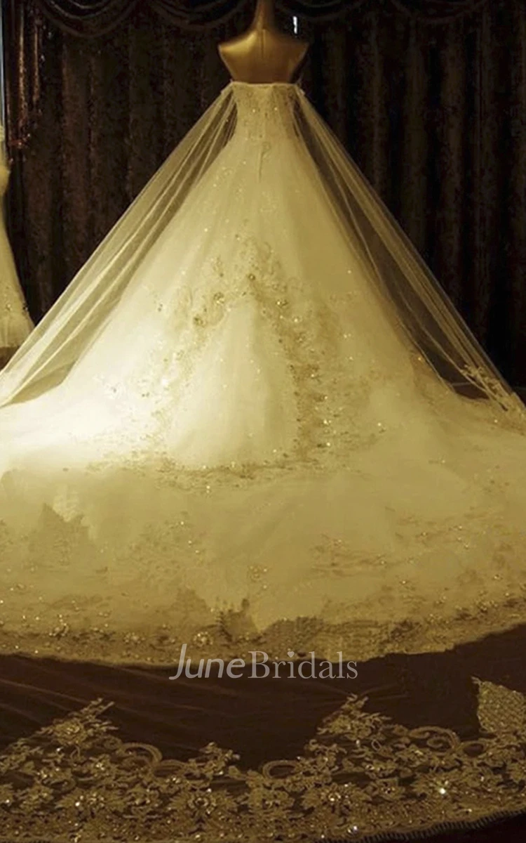 Luxury Tulle Sweetheart Beading Ball Gown Wedding Dress Luxury Tulle Sweetheart Beading Ball Gown Wedding Dress