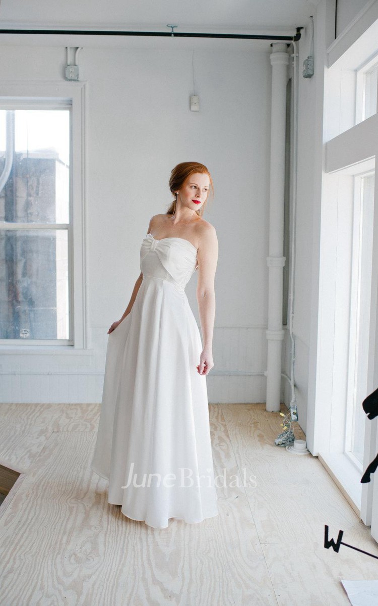 Sweetheart Empire Waist Wedding Dress