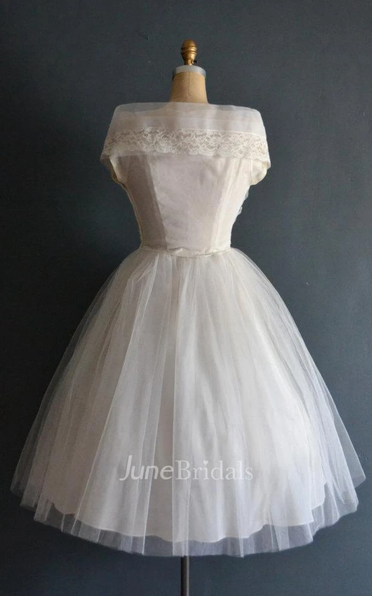 Valenti 50S Wedding Short Wedding Dress