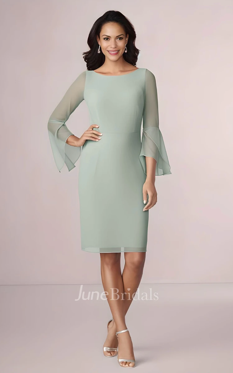 knee length long sleeve knee length modest homecoming dresses