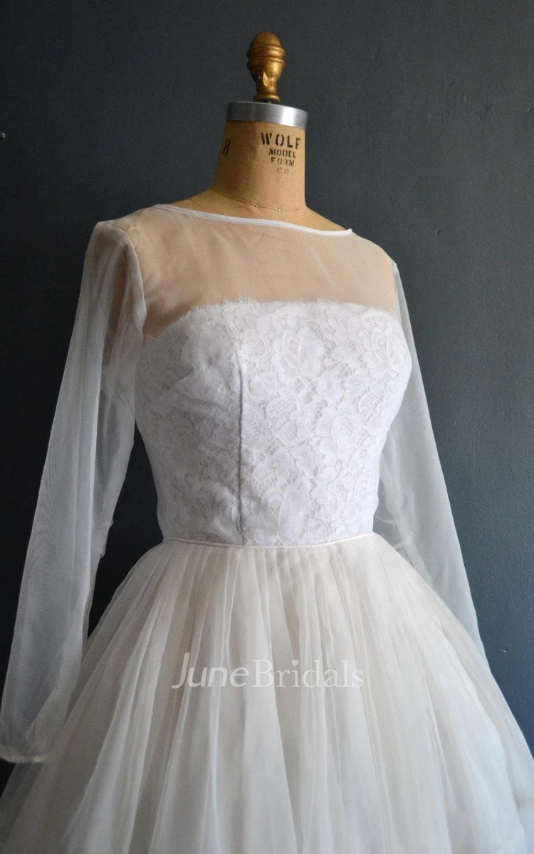 Dawn 60S Short Wedding 1960S Weddig Dress