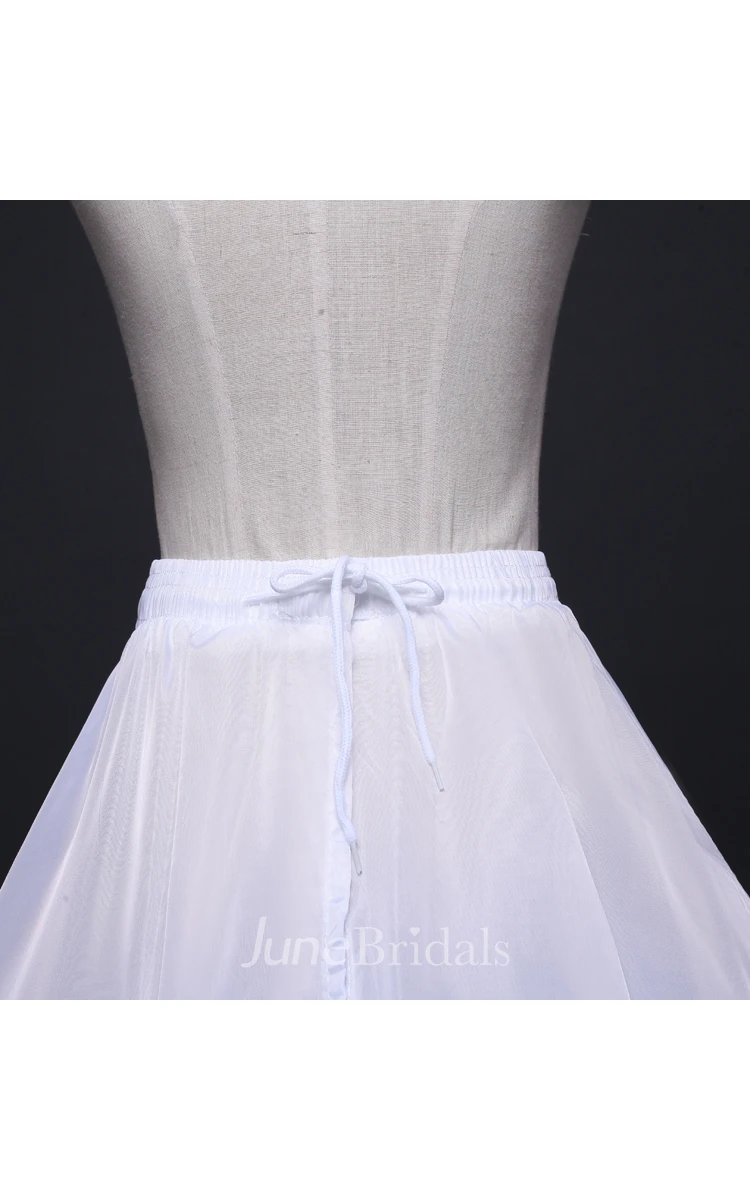 New Skirt Petticoat with Elastic Waist Thick 6 Steel Ring