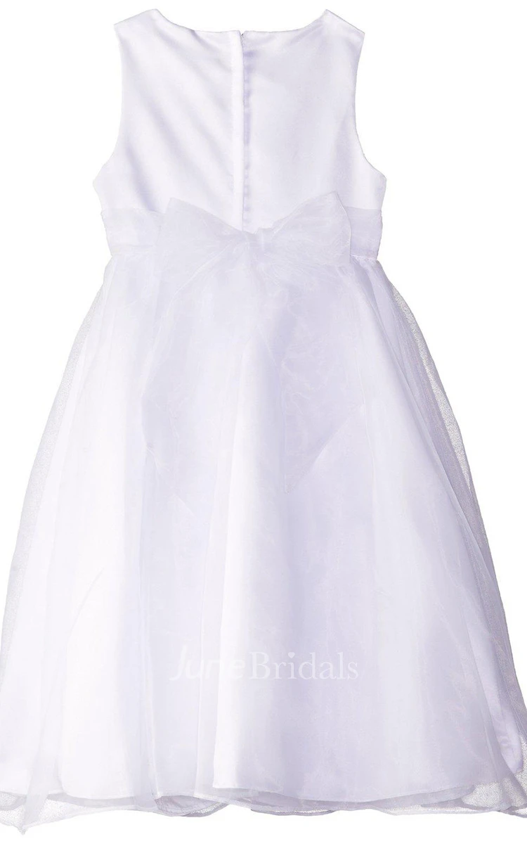 Sleeveless A-line Beaded Dress With Detachable Jacket
